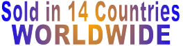 Sold in 14 Countries WORLDWIDE